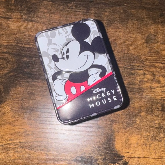 Disney Mickey Mouse Black and Silver Watch - Picture 2 of 6